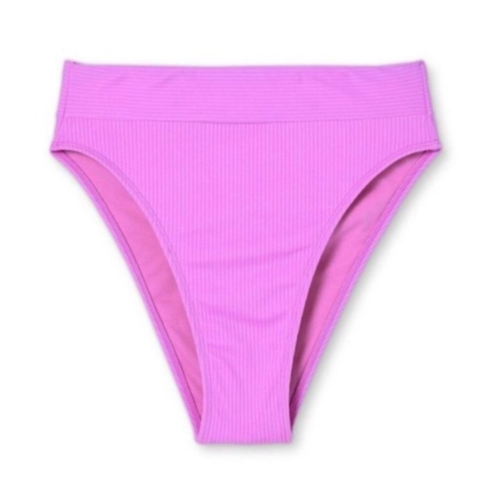 Stoney Clover Lane x Target Women’s High-Waist Ribbed Bikini Bottom SS. - Picture 5 of 9